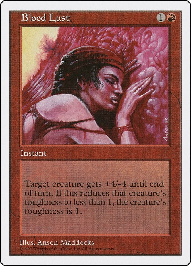 Image for Blood Lust [Fifth Edition] - Magic: The Gathering