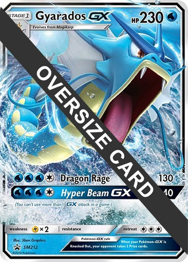 Image for Gyarados GX - SM212 (SM Black Star Promo) (SM212) [Jumbo Cards] - Pokemon