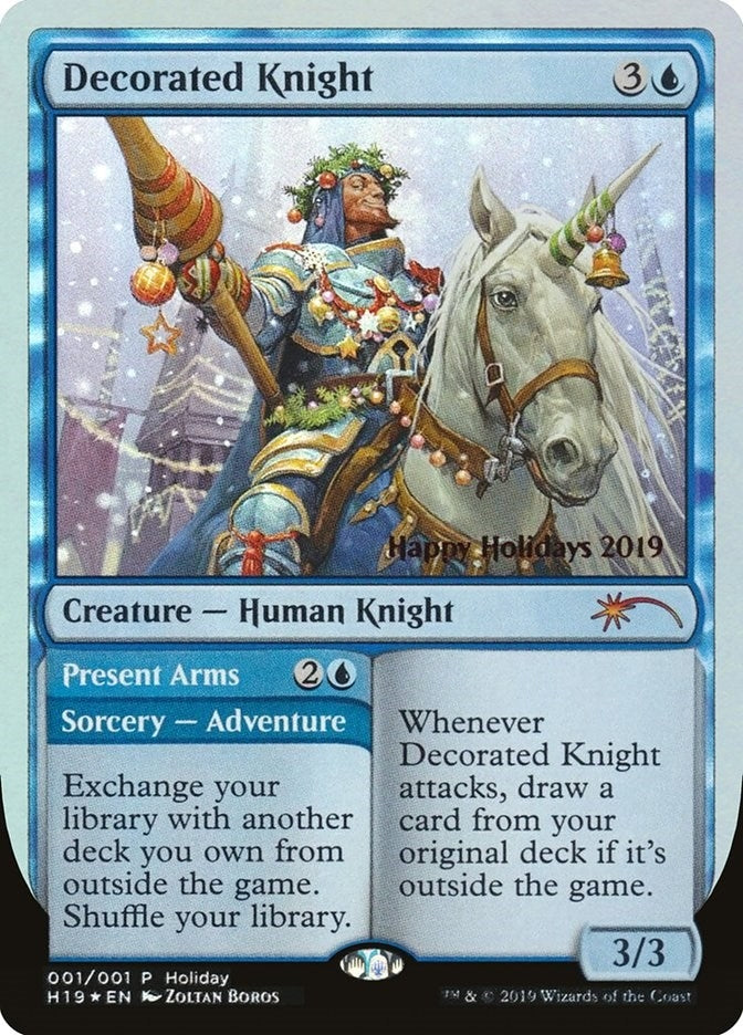 Image for Decorated Knight (1) [Special Occasion] - Magic: The Gathering
