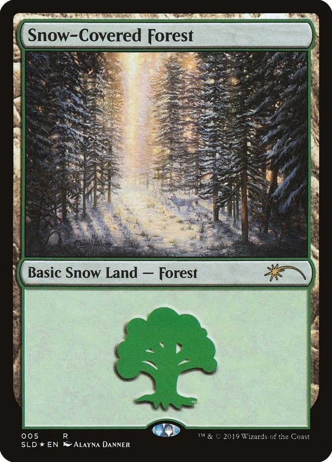 Image for Snow-Covered Forest (5) (5) [Secret Lair Drop Series] - Magic: The Gathering