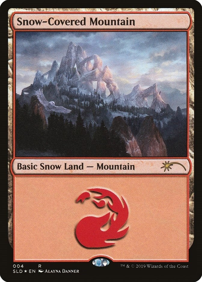 Image for Snow-Covered Mountain (4) (4) [Secret Lair Drop Series] - Magic: The Gathering
