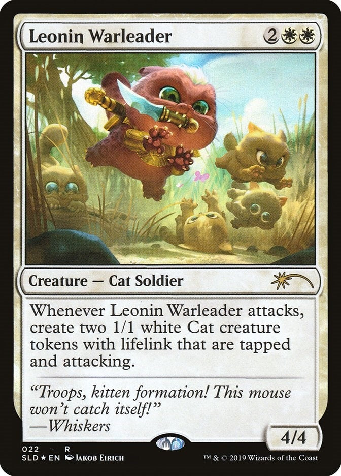 Image for Leonin Warleader (22) [Secret Lair Drop Series] - Magic: The Gathering