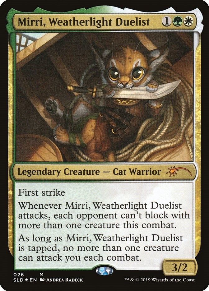 Image for Mirri, Weatherlight Duelist (26) [Secret Lair Drop Series] - Magic: The Gathering