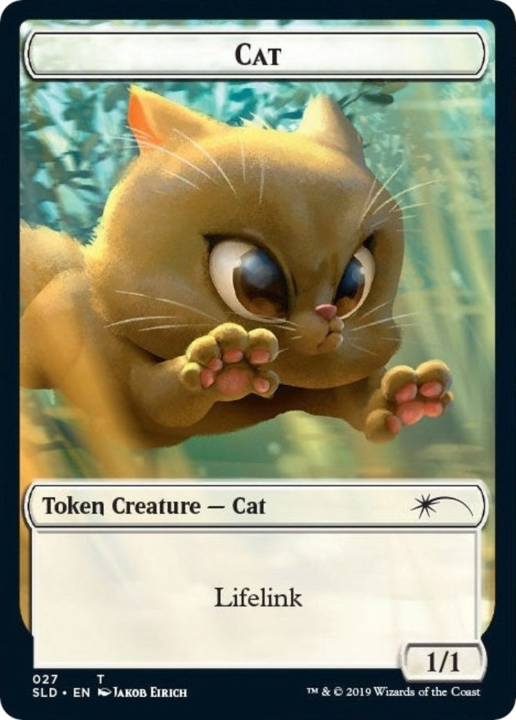 Image for Cat (027) // Cat (028) Double-sided Token (27 // 28) [Secret Lair Drop Series] - Magic: The Gathering