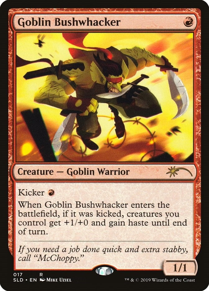 Image for Goblin Bushwhacker (17) [Secret Lair Drop Series] - Magic: The Gathering