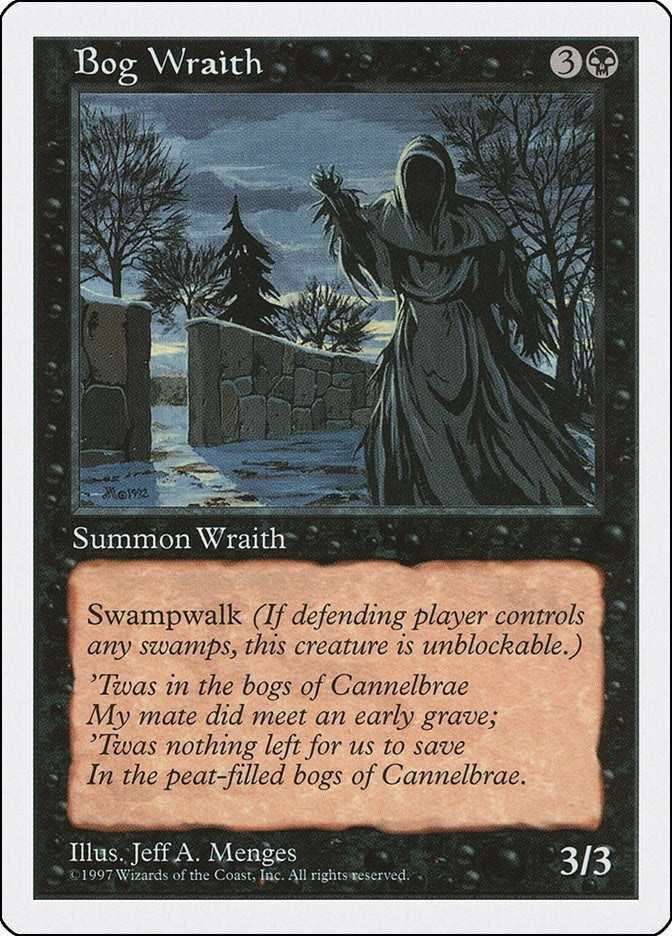 Image for Bog Wraith [Fifth Edition] - Magic: The Gathering