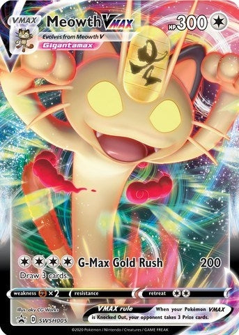 Image for Meowth VMAX - SWSH005 (SWSH005) [SWSH: Sword & Shield Promo Cards] - Pokemon