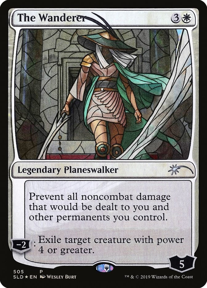 Image for The Wanderer (Stained Glass) (505) [Secret Lair Drop Series] - Magic: The Gathering