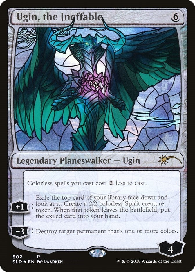 Image for Ugin, the Ineffable (Stained Glass) (502) [Secret Lair Drop Series] - Magic: The Gathering