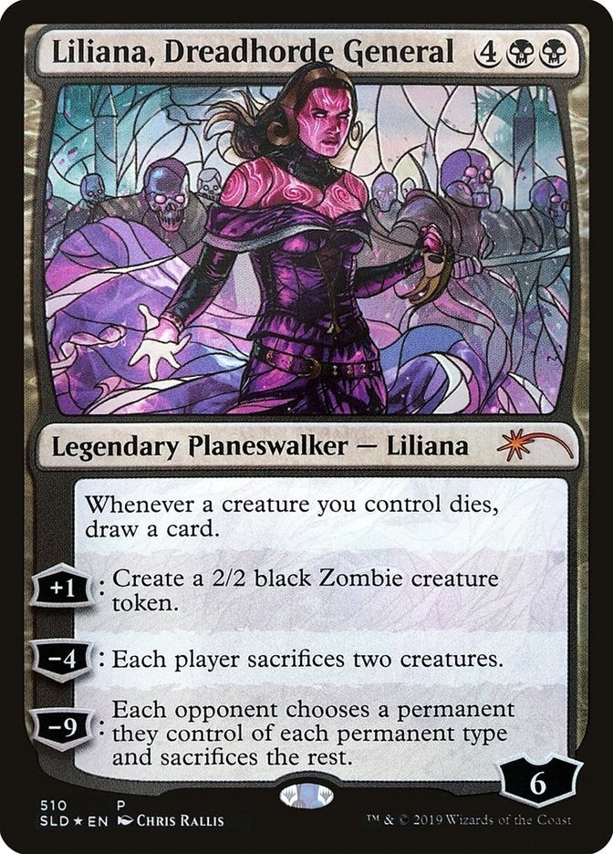 Image for Liliana, Dreadhorde General (Stained Glass) (510) [Secret Lair Drop Series] - Magic: The Gathering