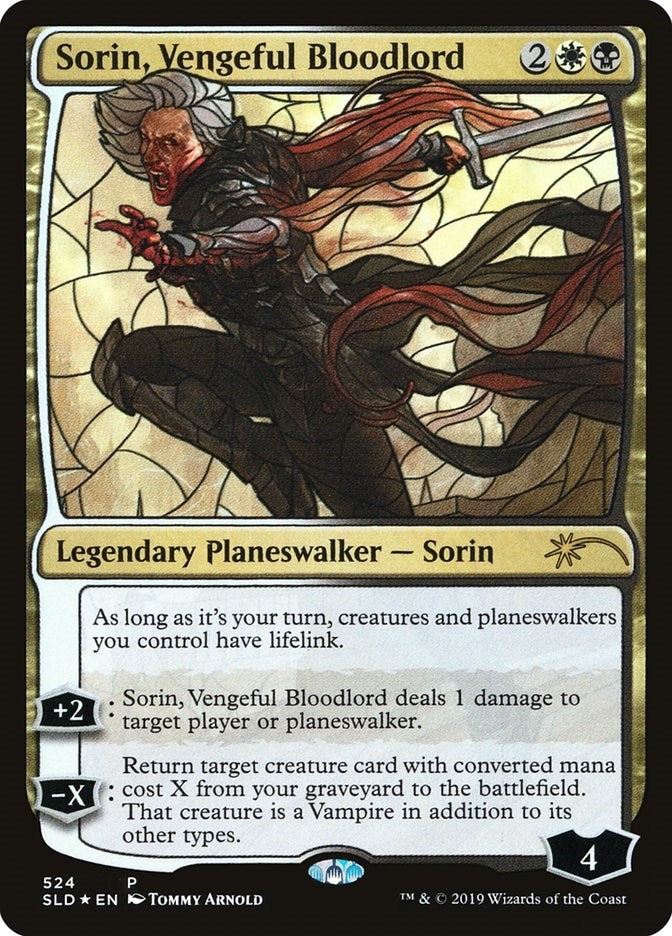 Image for Sorin, Vengeful Bloodlord (Stained Glass) (524) [Secret Lair Drop Series] - Magic: The Gathering