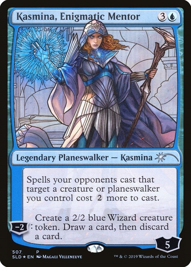 Image for Kasmina, Enigmatic Mentor (Stained Glass) (507) [Secret Lair Drop Series] - Magic: The Gathering