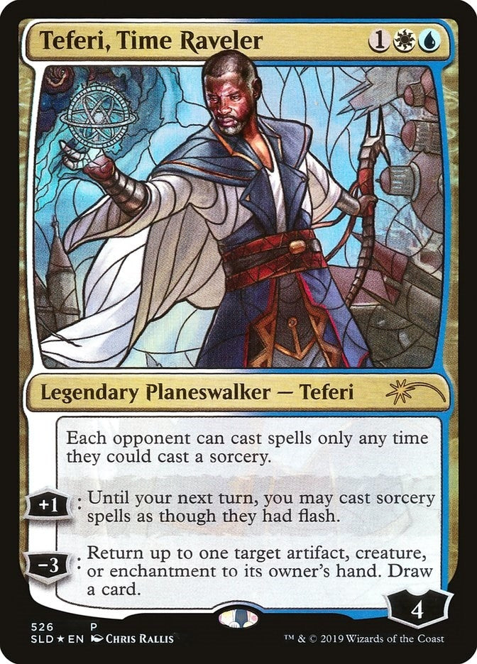 Image for Teferi, Time Raveler (Stained Glass) (526) [Secret Lair Drop Series] - Magic: The Gathering