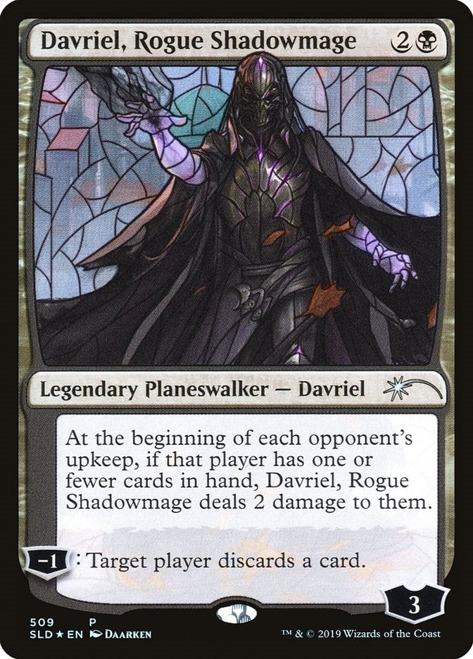 Image for Davriel, Rogue Shadowmage (Stained Glass) (509) [Secret Lair Drop Series] - Magic: The Gathering