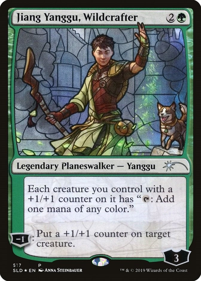 Image for Jiang Yanggu, Wildcrafter (Stained Glass) (517) [Secret Lair Drop Series] - Magic: The Gathering
