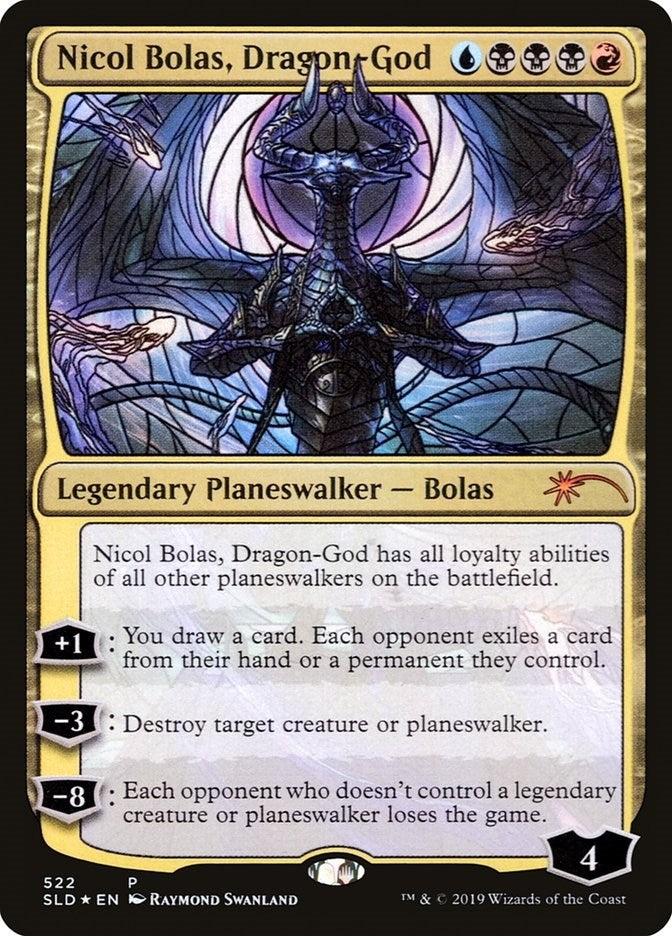 Image for Nicol Bolas, Dragon-God (Stained Glass) (522) [Secret Lair Drop Series] - Magic: The Gathering
