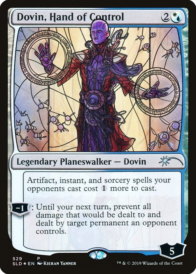 Image for Dovin, Hand of Control (Stained Glass) (529) [Secret Lair Drop Series] - Magic: The Gathering