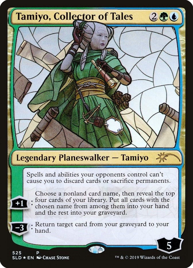 Image for Tamiyo, Collector of Tales (Stained Glass) (525) [Secret Lair Drop Series] - Magic: The Gathering