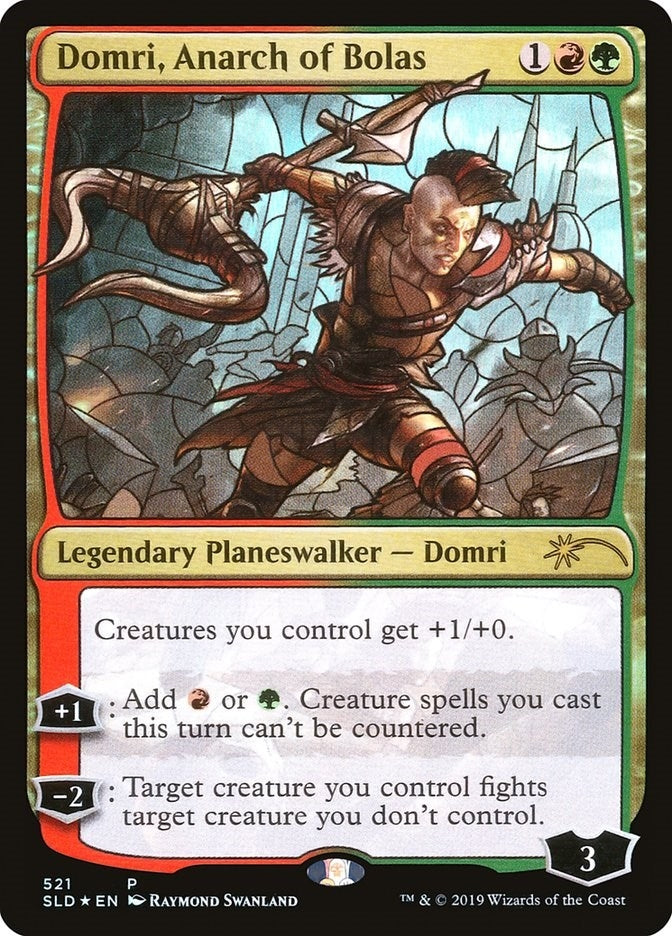 Image for Domri, Anarch of Bolas (Stained Glass) (521) [Secret Lair Drop Series] - Magic: The Gathering