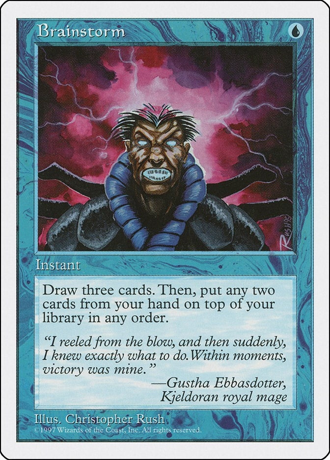 Image for Brainstorm [Fifth Edition] - Magic: The Gathering