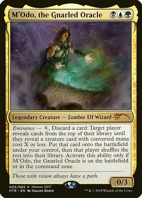 Image for M'Odo, the Gnarled Oracle (3) [Unique and Miscellaneous Promos] - Magic: The Gathering
