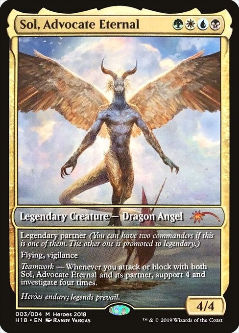 Image for Sol, Advocate Eternal (3) [Unique and Miscellaneous Promos] - Magic: The Gathering
