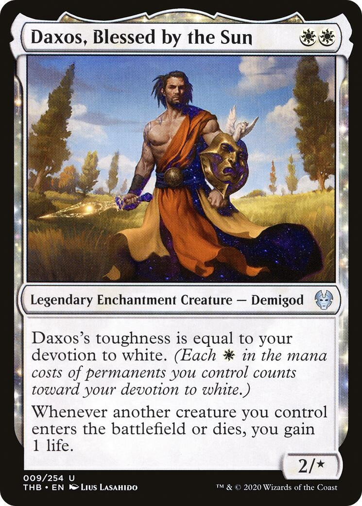 Image for Daxos, Blessed by the Sun (9) [Theros Beyond Death] - Magic: The Gathering