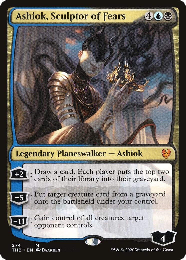 Image for Ashiok, Sculptor of Fears (274) [Theros Beyond Death] - Magic: The Gathering
