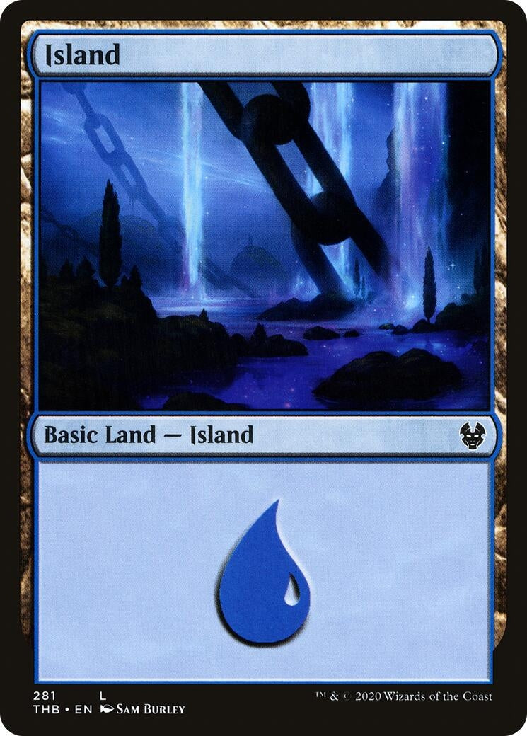 Image for Island (281) (281) [Theros Beyond Death] - Magic: The Gathering