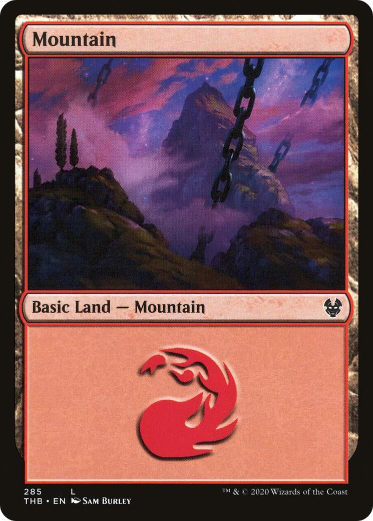 Image for Mountain (285) (285) [Theros Beyond Death] - Magic: The Gathering