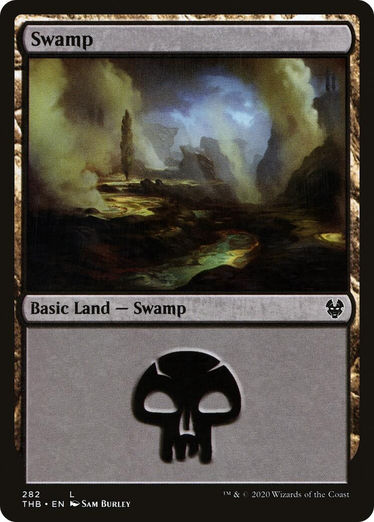 Image for Swamp (282) (282) [Theros Beyond Death] - Magic: The Gathering