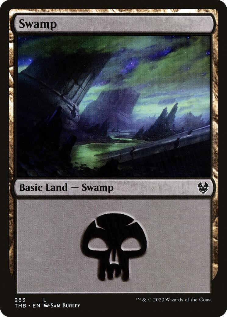 Image for Swamp (283) (283) [Theros Beyond Death] - Magic: The Gathering
