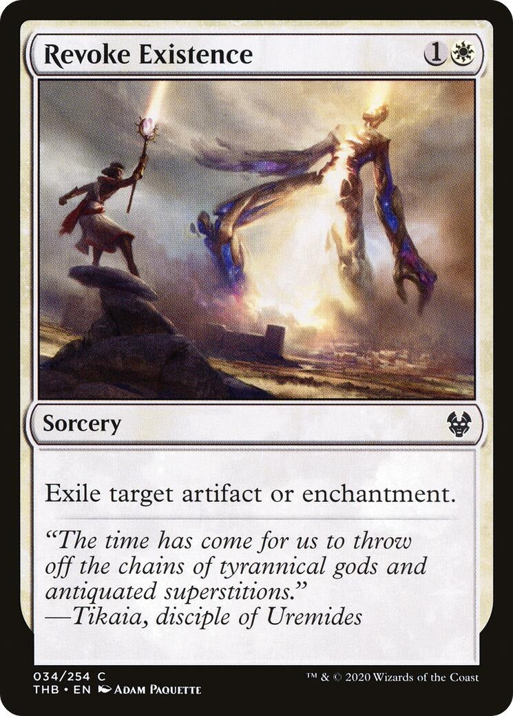 Image for Revoke Existence (34) [Theros Beyond Death] - Magic: The Gathering