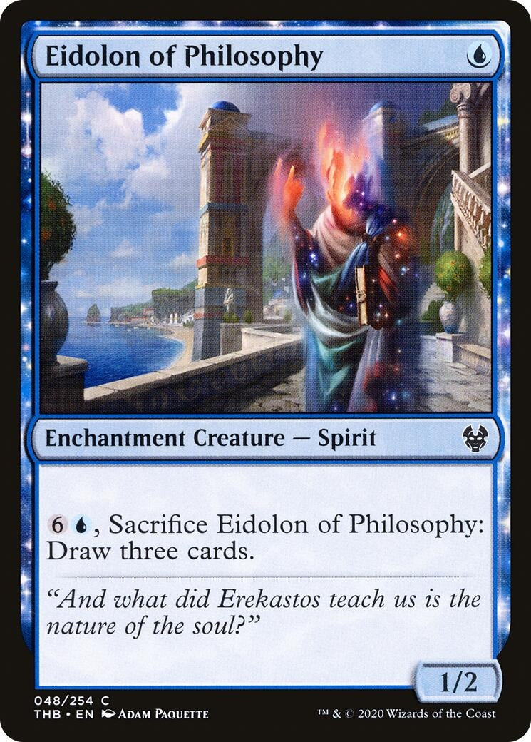 Image for Eidolon of Philosophy (48) [Theros Beyond Death] - Magic: The Gathering