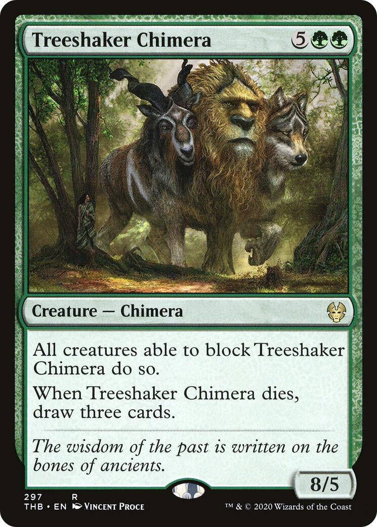 Image for Treeshaker Chimera (297) [Theros Beyond Death] - Magic: The Gathering