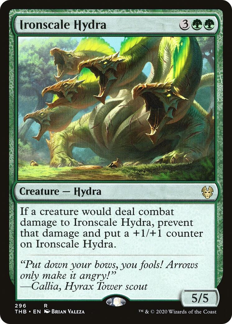 Image for Ironscale Hydra (296) [Theros Beyond Death] - Magic: The Gathering