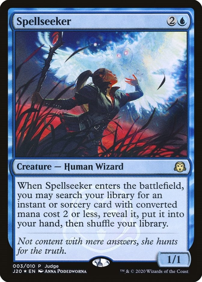 Image for Spellseeker (3) [Judge Promos] - Magic: The Gathering