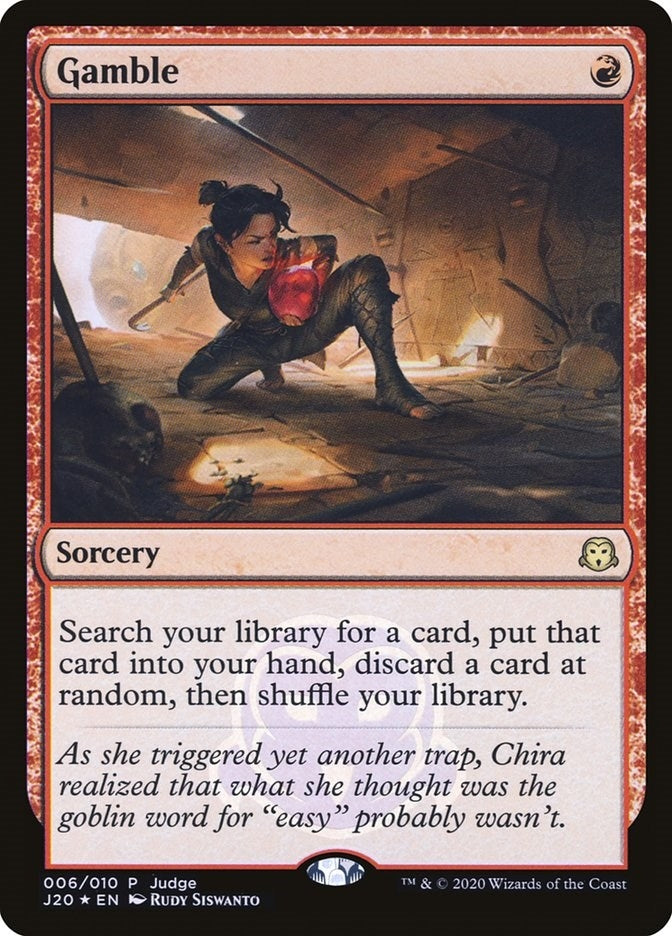 Image for Gamble (6) [Judge Promos] - Magic: The Gathering