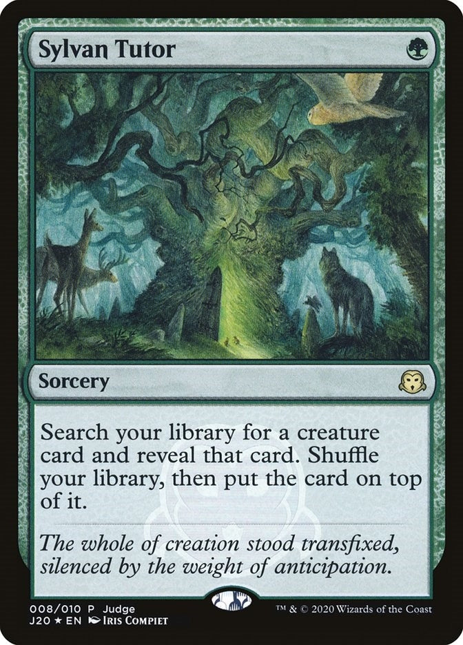Image for Sylvan Tutor (8) [Judge Promos] - Magic: The Gathering