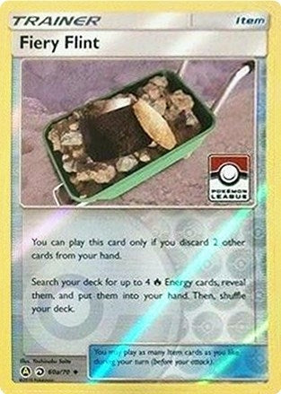 Image for Fiery Flint - 60a/70 (Pokemon League) (060a/070) [League & Championship Cards] - Pokemon