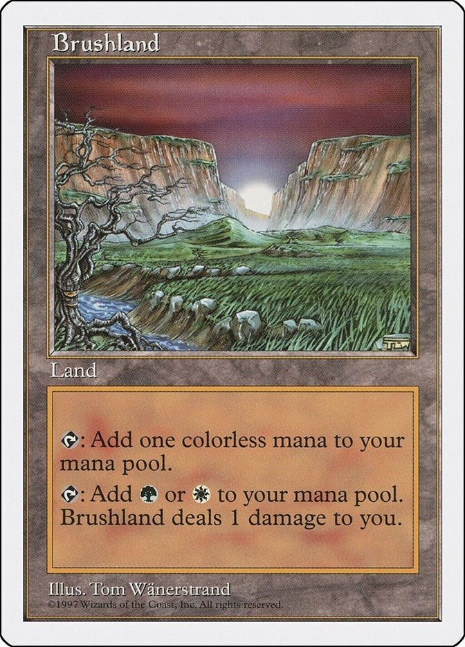 Image for Brushland [Fifth Edition] - Magic: The Gathering