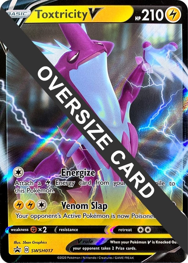 Image for Toxtricity V - SWSH017 (SWSH017) [Jumbo Cards] - Pokemon