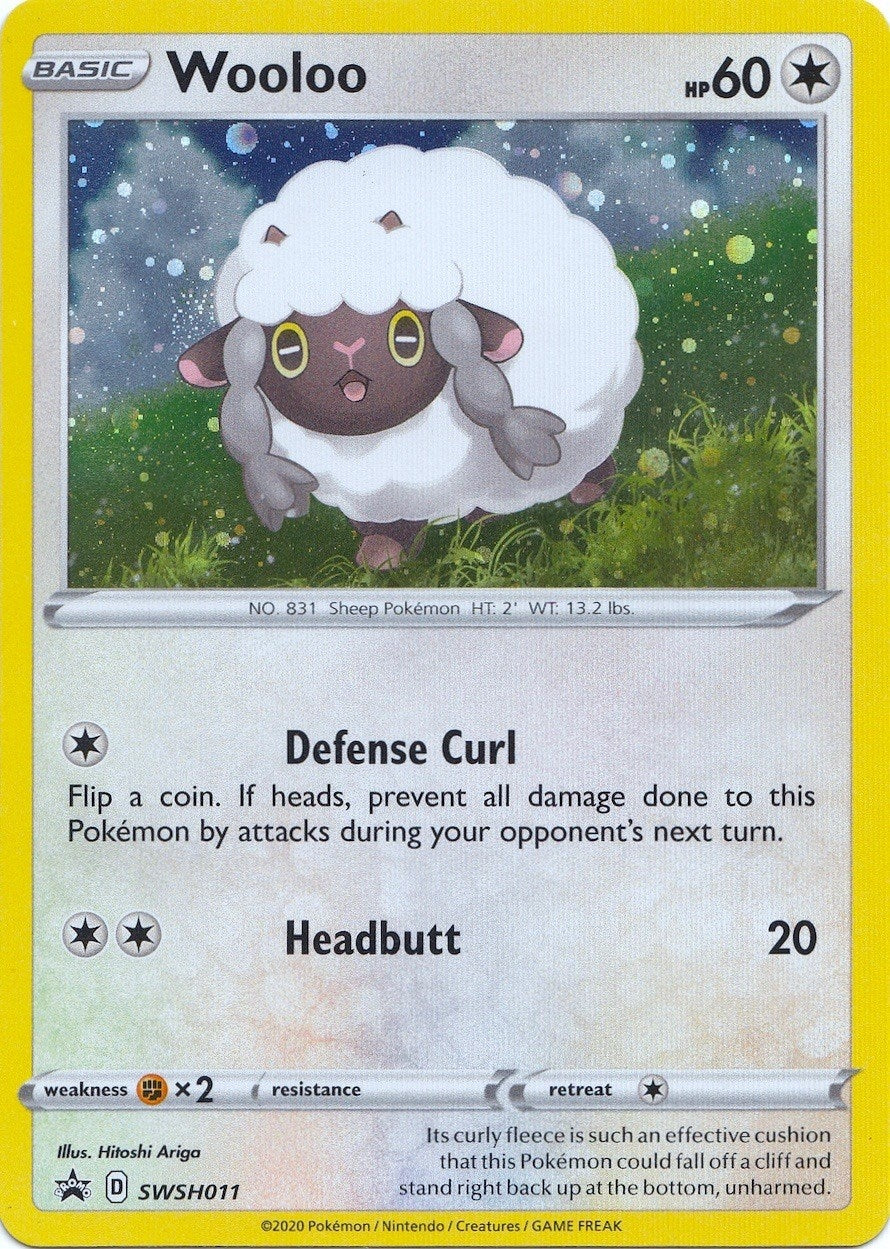 Image for Wooloo - SWSH011 (SWSH011) [SWSH: Sword & Shield Promo Cards] - Pokemon