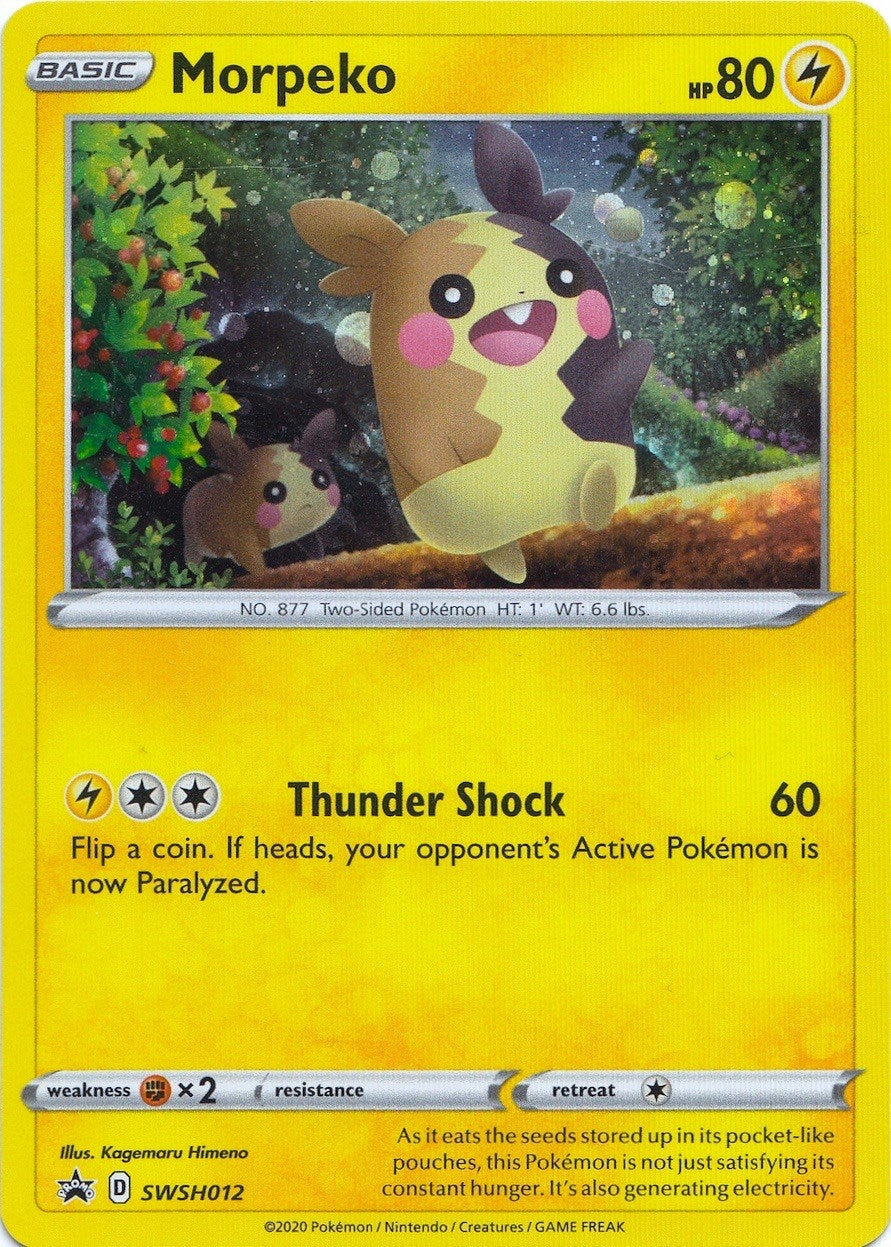 Image for Morpeko - SWSH012 (SWSH012) [SWSH: Sword & Shield Promo Cards] - Pokemon