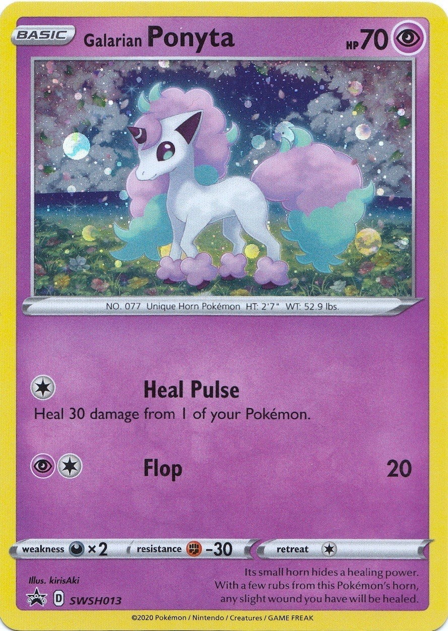 Image for Galarian Ponyta - SWSH013 (SWSH013) [SWSH: Sword & Shield Promo Cards] - Pokemon