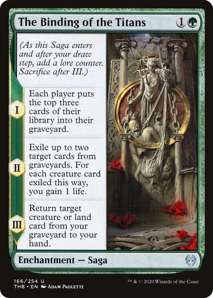 Image for The Binding of the Titans (166) [Theros Beyond Death] - Magic: The Gathering