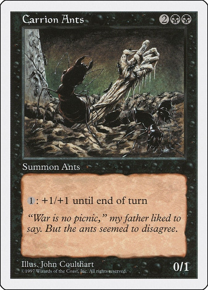 Image for Carrion Ants [Fifth Edition] - Magic: The Gathering