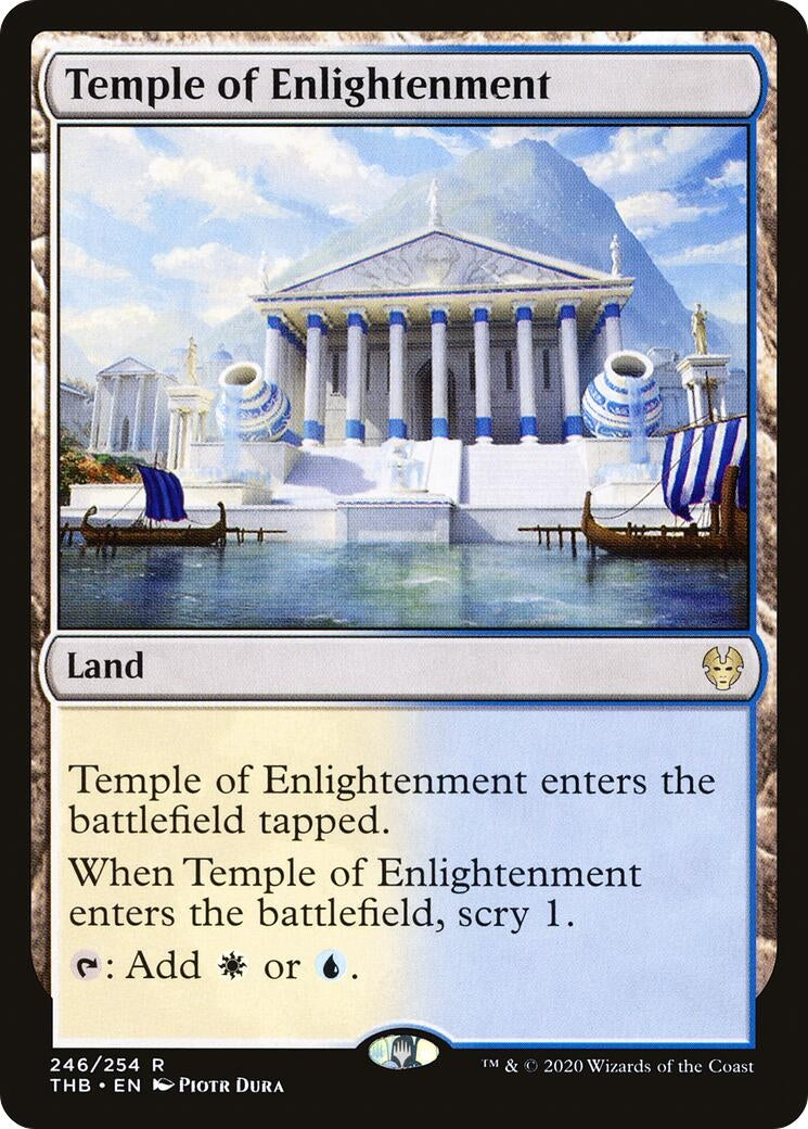 Image for Temple of Enlightenment (246) [Theros Beyond Death] - Magic: The Gathering