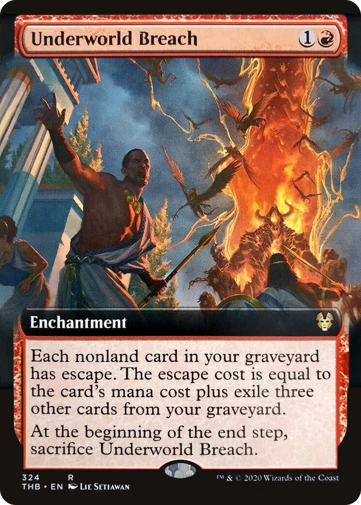 Image for Underworld Breach (Extended Art) (324) [Theros Beyond Death] - Magic: The Gathering