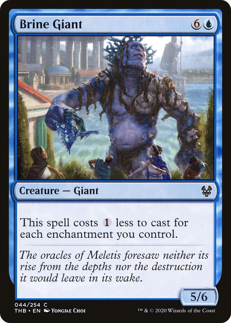 Image for Brine Giant (44) [Theros Beyond Death] - Magic: The Gathering